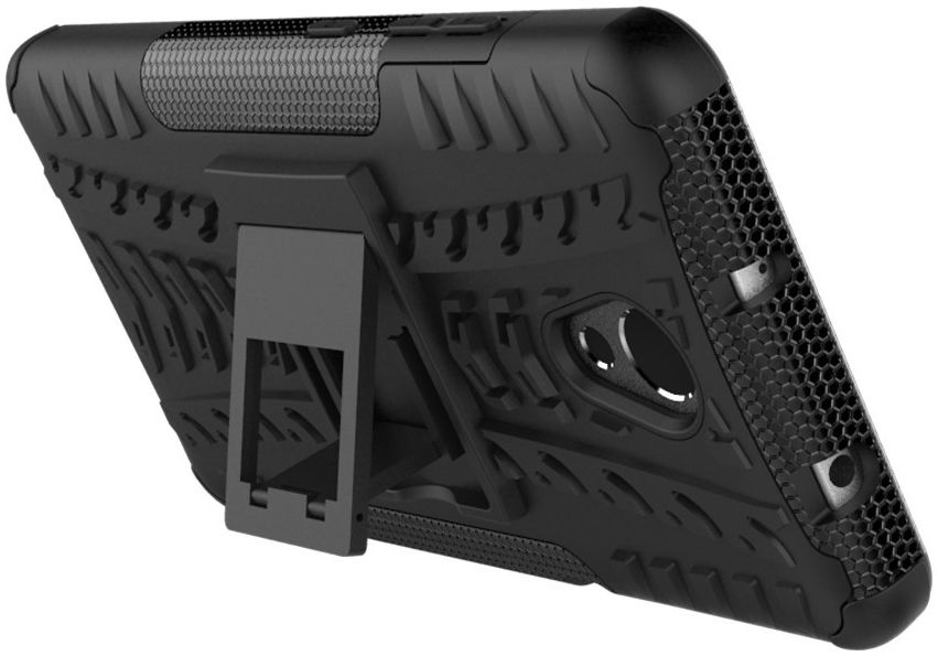 Lenovo P2 Hybride Kickstand Hoesje Zwart afbeelding 3