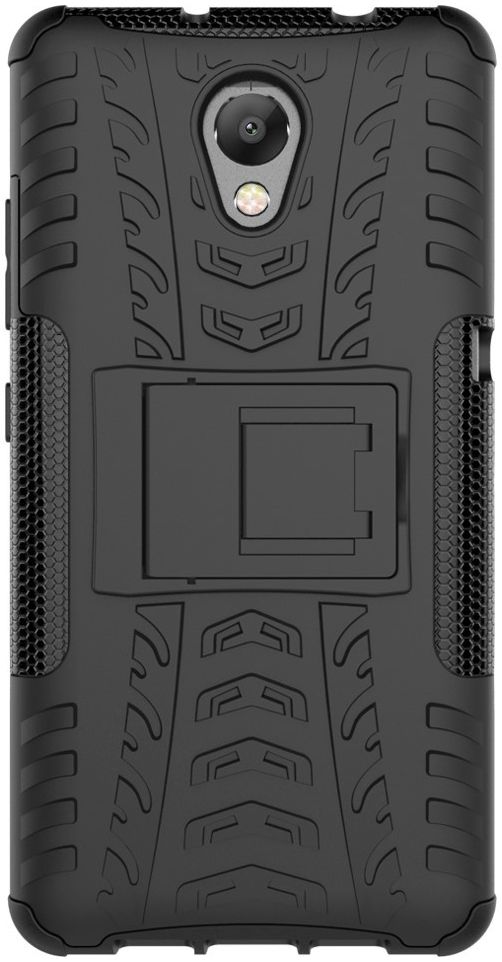 Lenovo P2 Hybride Kickstand Hoesje Zwart afbeelding 4