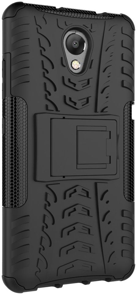 Lenovo P2 Hybride Kickstand Hoesje Zwart afbeelding 6