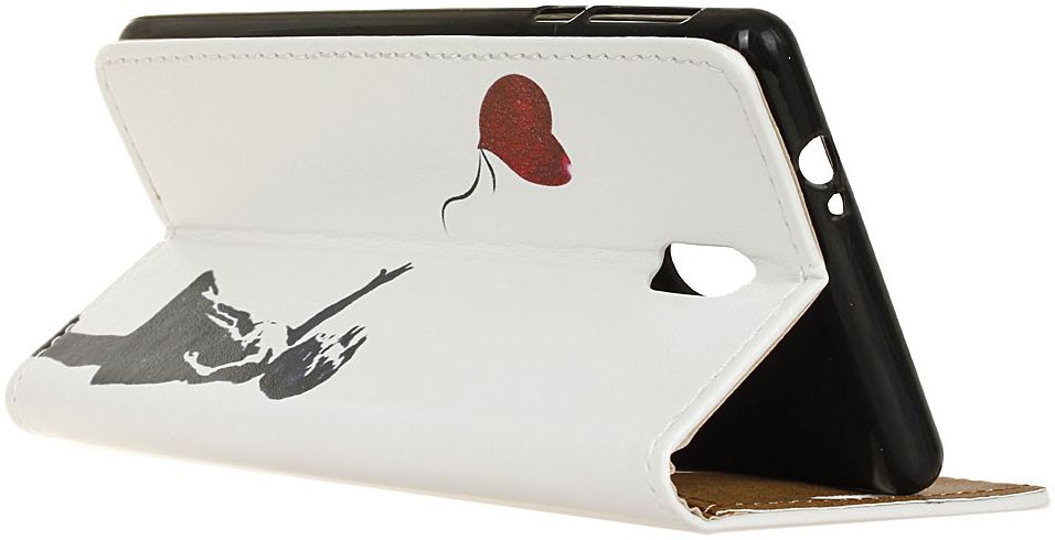 Samsung Galaxy J5 (2017) Portemonnee Print Hoesje Heart Balloon afbeelding 5
