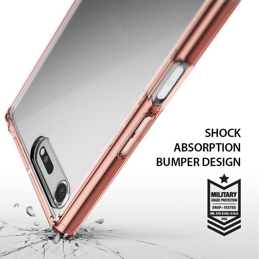 Ringke Fusion Sony Xperia XZ Premium Hoesje Smoke Black afbeelding 7