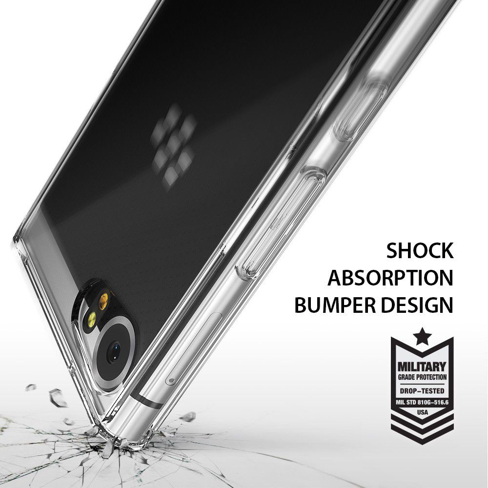 Ringke Fusion BlackBerry Keyone Hoesje Doorzichtig afbeelding 2