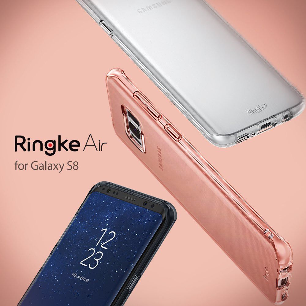 Ringke Air Samsung Galaxy S8 Hoesje Aqua Blue afbeelding 7