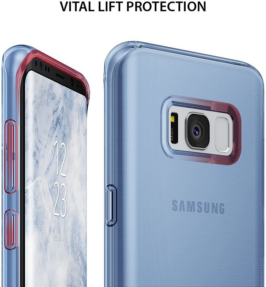 Ringke Air Samsung Galaxy S8 Hoesje Aqua Blue afbeelding 4