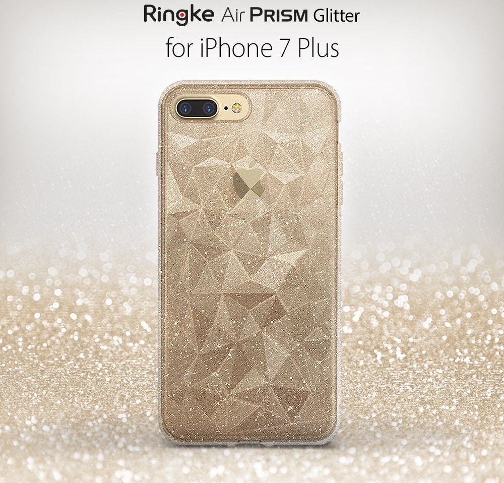Ringke Air Prism Apple iPhone 7 Plus / 8 Plus Glitter Transparant afbeelding 2