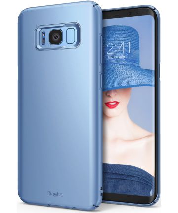 Ringke Slim Samsung Galaxy S8 Hoesje Blauw Hoesjes