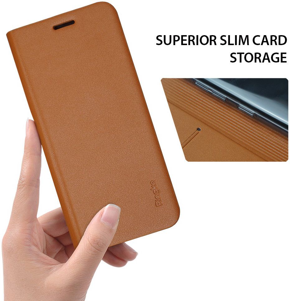 Ringke Wallet Fit Samsung Galaxy S8 Plus Bruin afbeelding 3