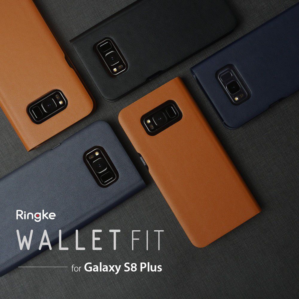 Ringke Wallet Fit Samsung Galaxy S8 Plus Bruin afbeelding 7
