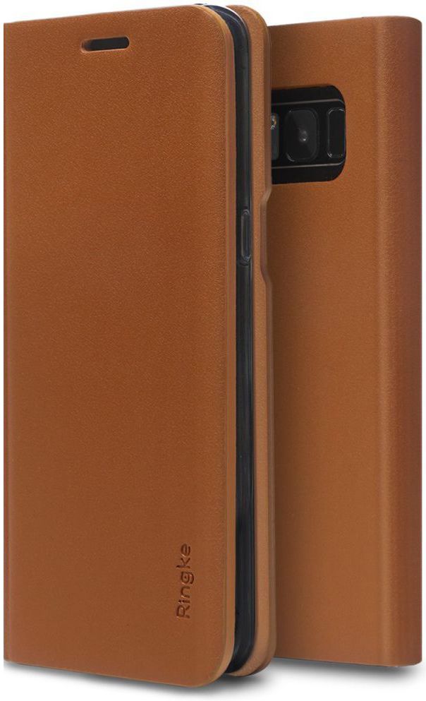 Ringke Wallet Fit Samsung Galaxy S8 Plus Bruin afbeelding 1