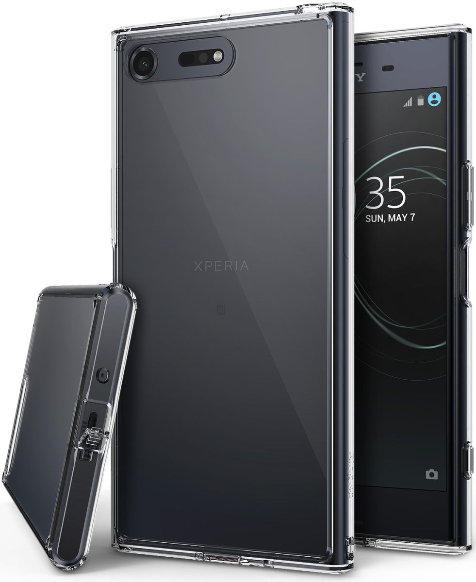 Ringke Fusion Sony Xperia XZ Premium Hoesje Clear afbeelding 1