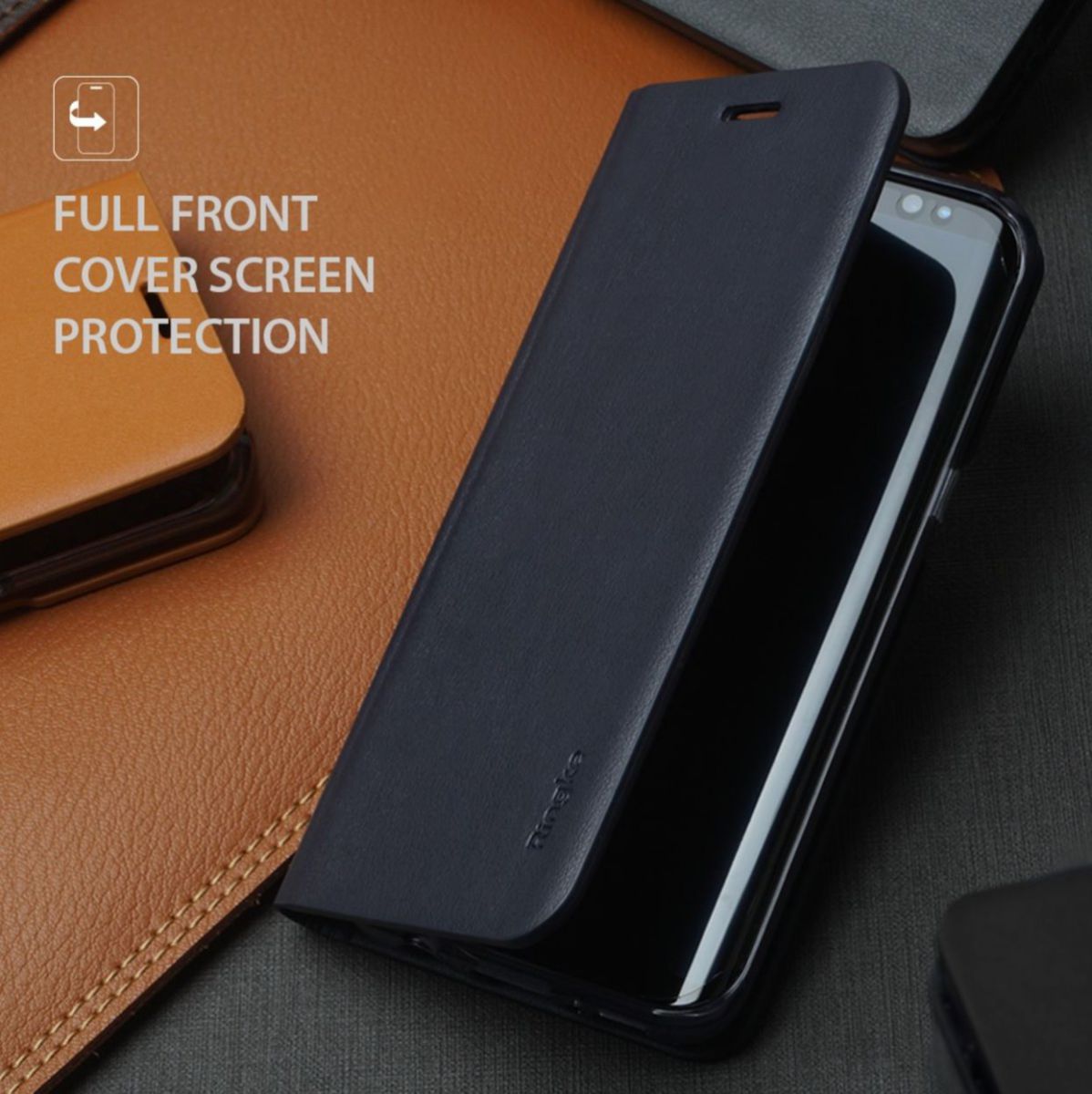 Ringke Wallet Fit Samsung Galaxy S8 Blauw afbeelding 3