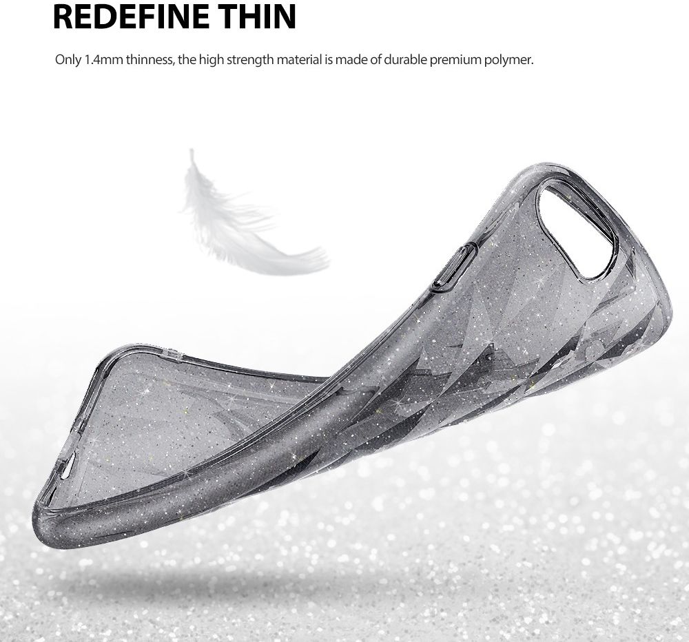 Ringke Air Prism Apple iPhone SE 2020 Glitter Clear afbeelding 2