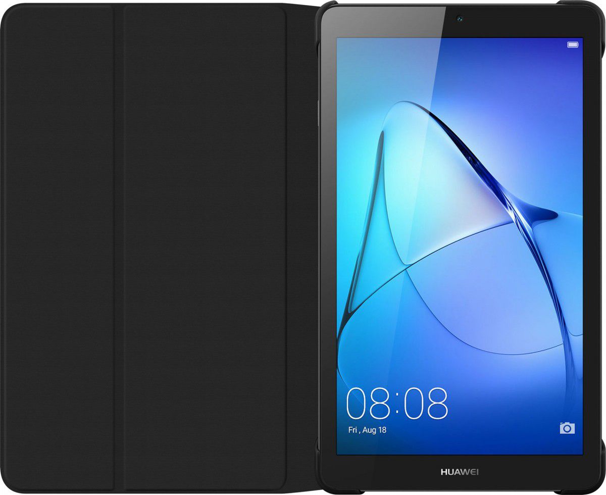 Huawei MediaPad T3 (7) FlipCover Zwart | GSMpunt.nl