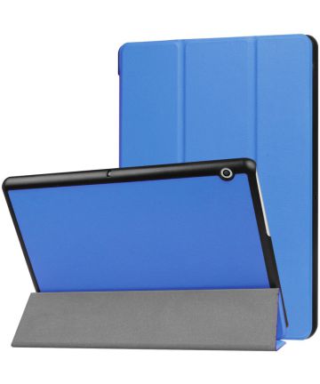 MediaPad T3 (10) Tri-Fold Front Cover Blauw Hoesjes