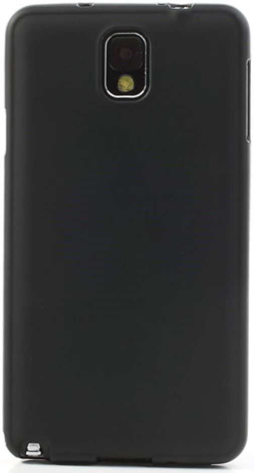 Samsung Galaxy Note 3 Frosted TPU Hoesje Zwart afbeelding 2