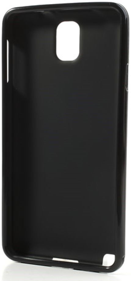 Samsung Galaxy Note 3 Frosted TPU Hoesje Zwart afbeelding 3