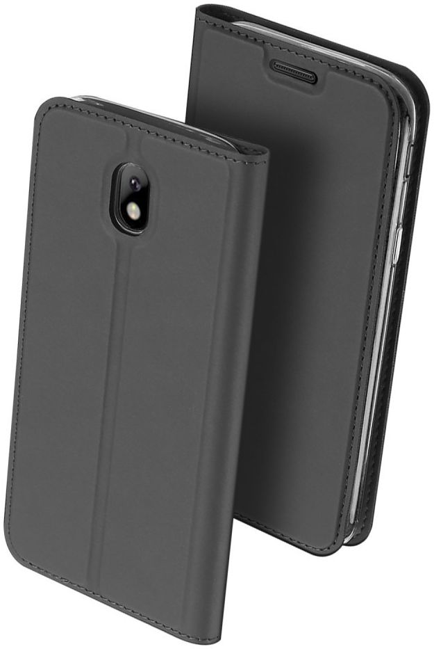 Dux Ducis Premium Book Case Samsung Galaxy J3 (2017) Hoesje Grijs afbeelding 6