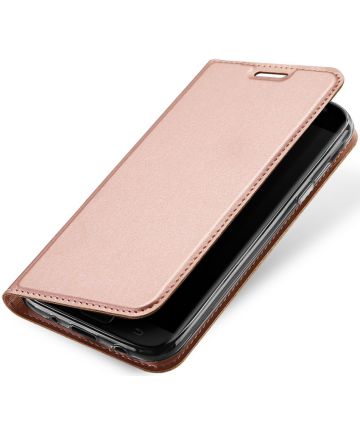 Dux Ducis Premium Book Case Samsung Galaxy J3 (2017) Hoesje Roze Hoesjes