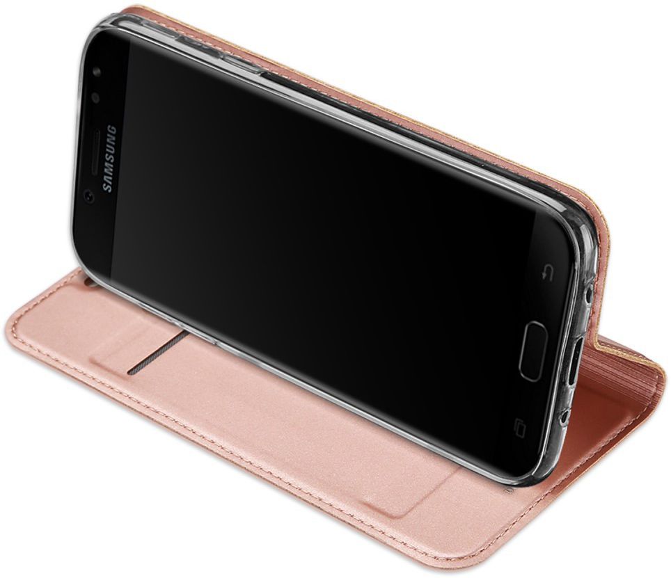 Dux Ducis Premium Book Case Samsung Galaxy J3 (2017) Hoesje Roze afbeelding 4