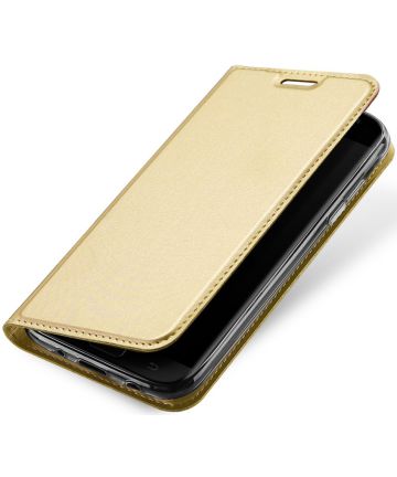 Dux Ducis Premium Book Case Samsung Galaxy J3 (2017) Hoesje Goud Hoesjes