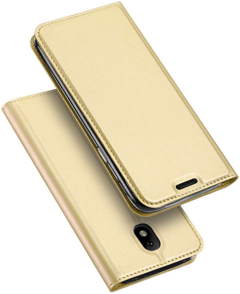 Dux Ducis Premium Book Case Samsung Galaxy J3 (2017) Hoesje Goud afbeelding 5