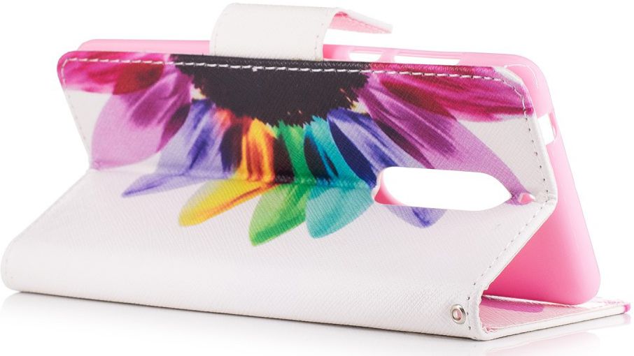 Nokia 5 Portemonnee Flip Hoesje Print Flowers afbeelding 2