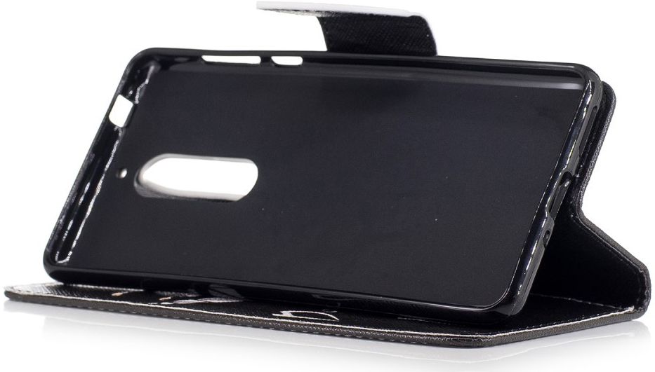 Nokia 5 Portemonnee Flip Hoesje Print Don't Touch My Phone afbeelding 5