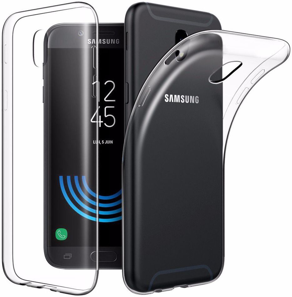 Samsung Galaxy J5 (2017) Hoesje Dun TPU Transparant afbeelding 1