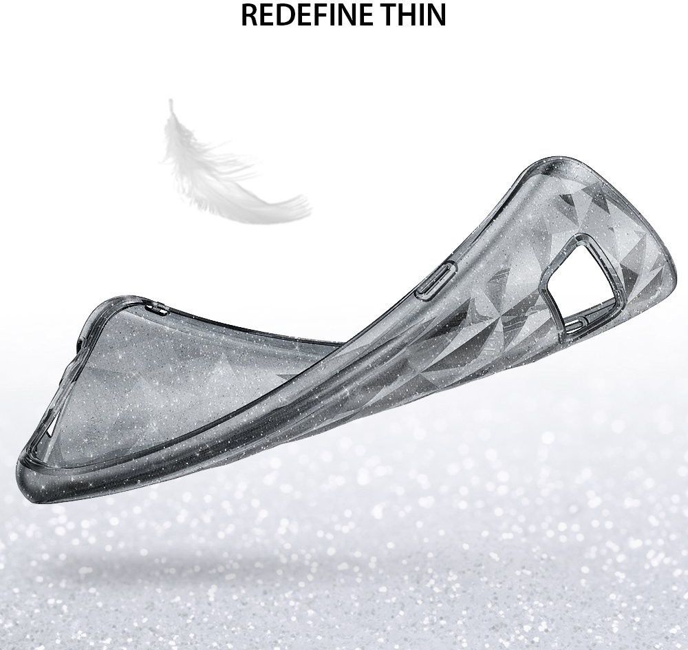 Ringke Air Prism Samsung Galaxy S8 Hoesje Grijs Glitter afbeelding 4