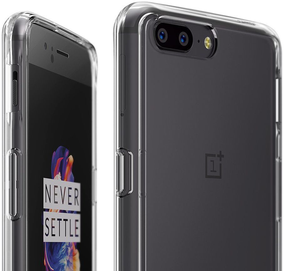 Ringke Fusion OnePlus 5 Hoesje Doorzichtig Smoke Black afbeelding 6