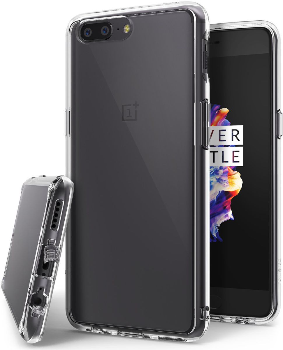 Ringke Fusion OnePlus 5 Hoesje Doorzichtig Crystal View afbeelding 1