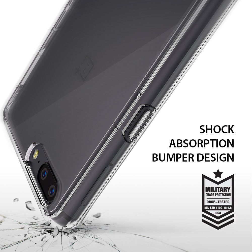 Ringke Fusion OnePlus 5 Hoesje Doorzichtig Crystal View afbeelding 2