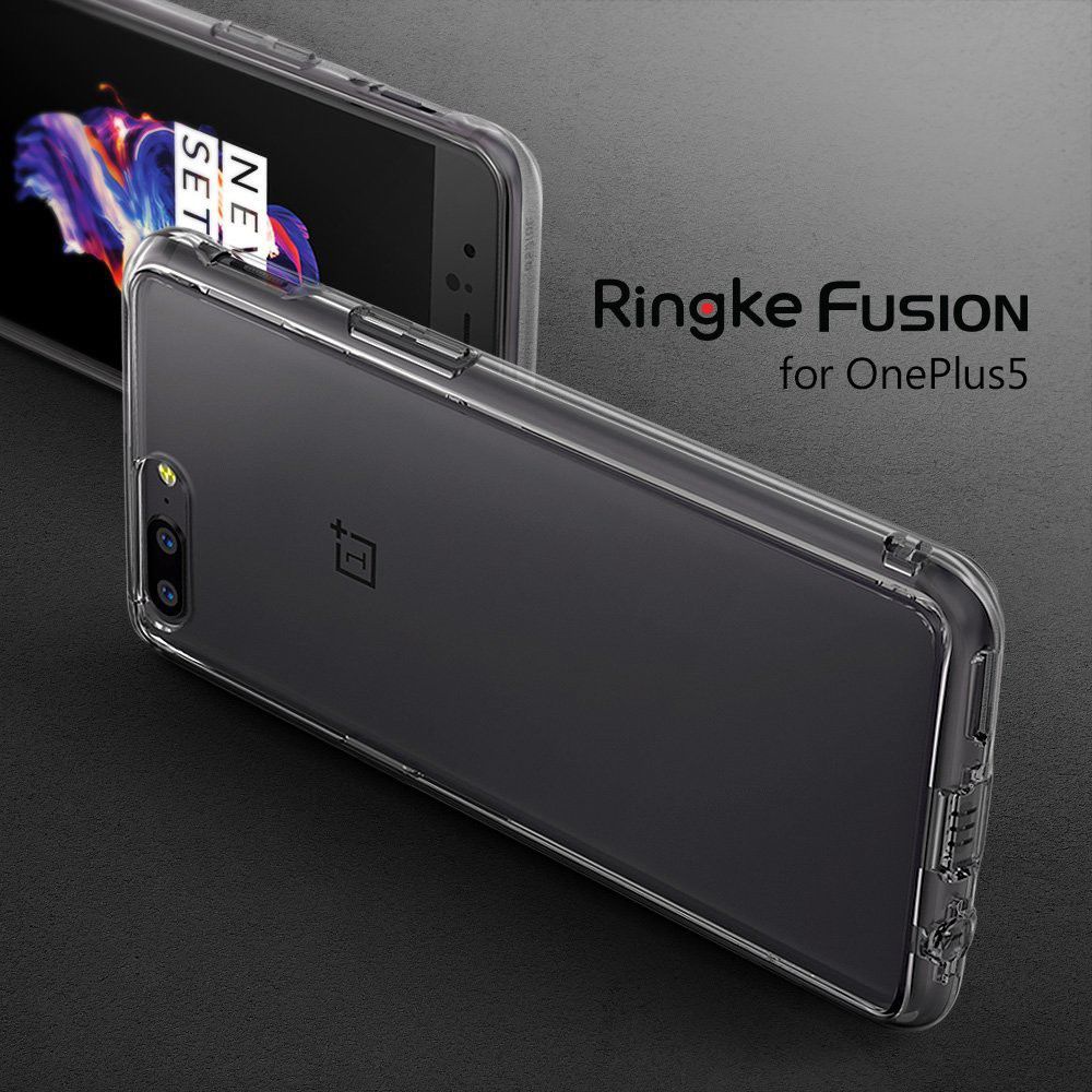 Ringke Fusion OnePlus 5 Hoesje Doorzichtig Crystal View afbeelding 3