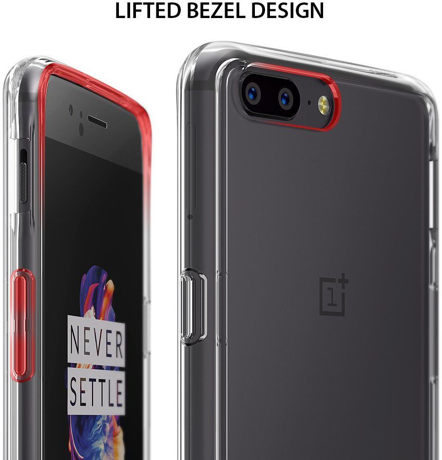 Ringke Fusion OnePlus 5 Hoesje Doorzichtig Crystal View afbeelding 5