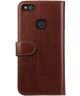 Rosso Element Huawei P10 Lite Hoesje Book Cover Bruin