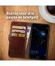 Rosso Element Huawei P10 Lite Hoesje Book Cover Bruin