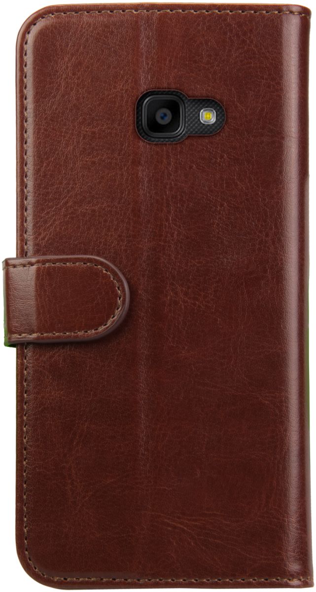 Rosso Element Samsung Galaxy Xcover 4/4s Hoesje Book Cover Bruin afbeelding 5