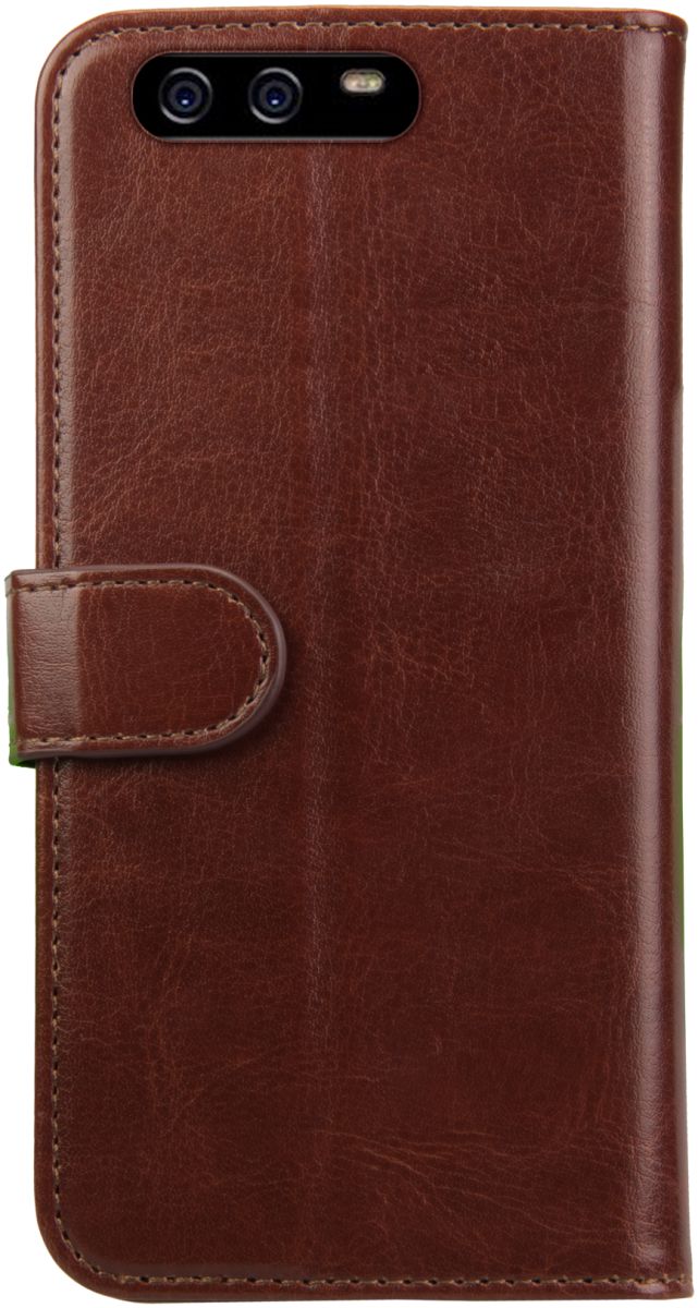 Rosso Element Huawei P10 Hoesje Book Cover Bruin afbeelding 2