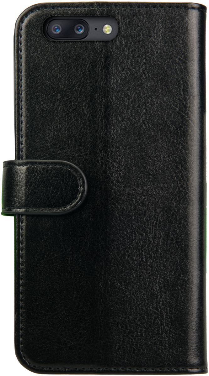 Rosso Element OnePlus 5 Hoesje Book Cover Zwart afbeelding 2