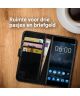 Rosso Element Nokia 6 Hoesje Book Cover Zwart