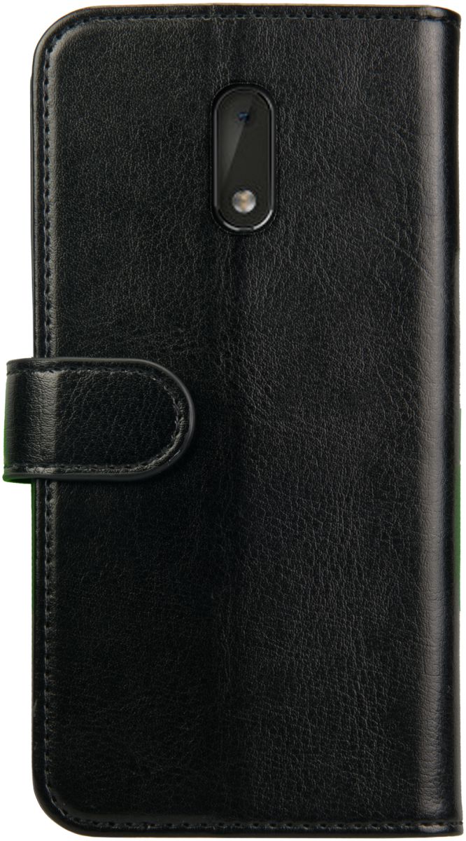 Rosso Element Nokia 6 Hoesje Book Cover Zwart afbeelding 4