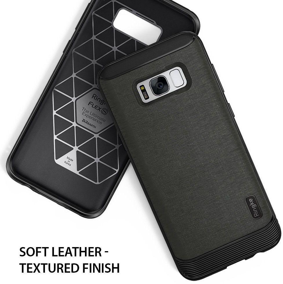 Ringke Flex S Samsung Galaxy S8 Hoesje Grijs afbeelding 3