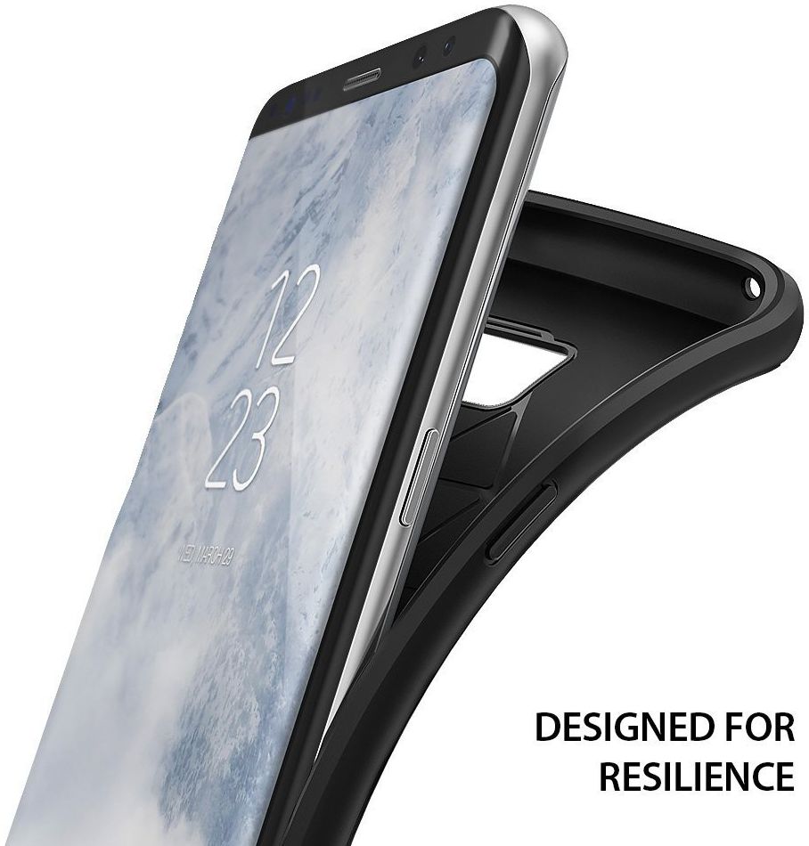 Ringke Flex S Samsung Galaxy S8 Hoesje Grijs afbeelding 4