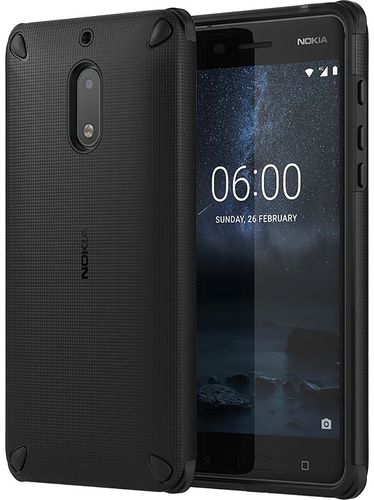 Nokia CC-501 Rugged Impact Case Nokia 6 pitch black afbeelding 1
