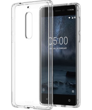 Originele Nokia Hybrid Crystal Case Nokia 5 Transparant Hoesjes