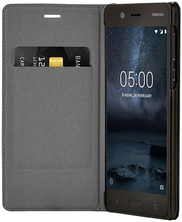 Nokia CP-303 Flip Case Nokia 3 Zwart afbeelding 2