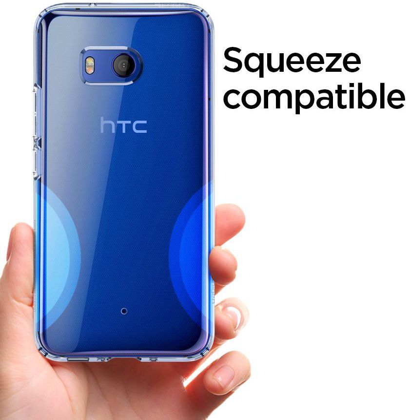 Spigen Liquid Crystal Hoesje HTC U11 Clear afbeelding 4