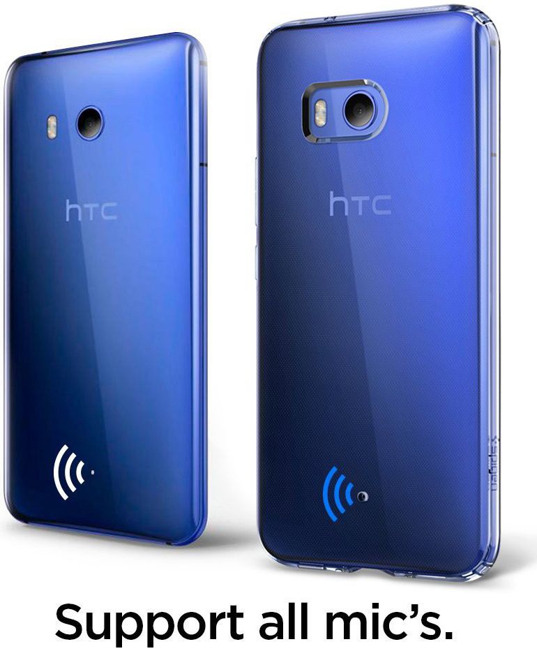 Spigen Liquid Crystal Hoesje HTC U11 Clear afbeelding 5