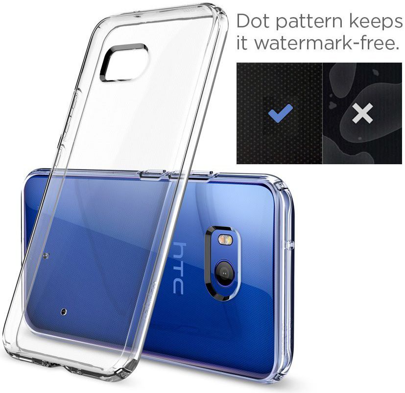 Spigen Liquid Crystal Hoesje HTC U11 Clear afbeelding 6