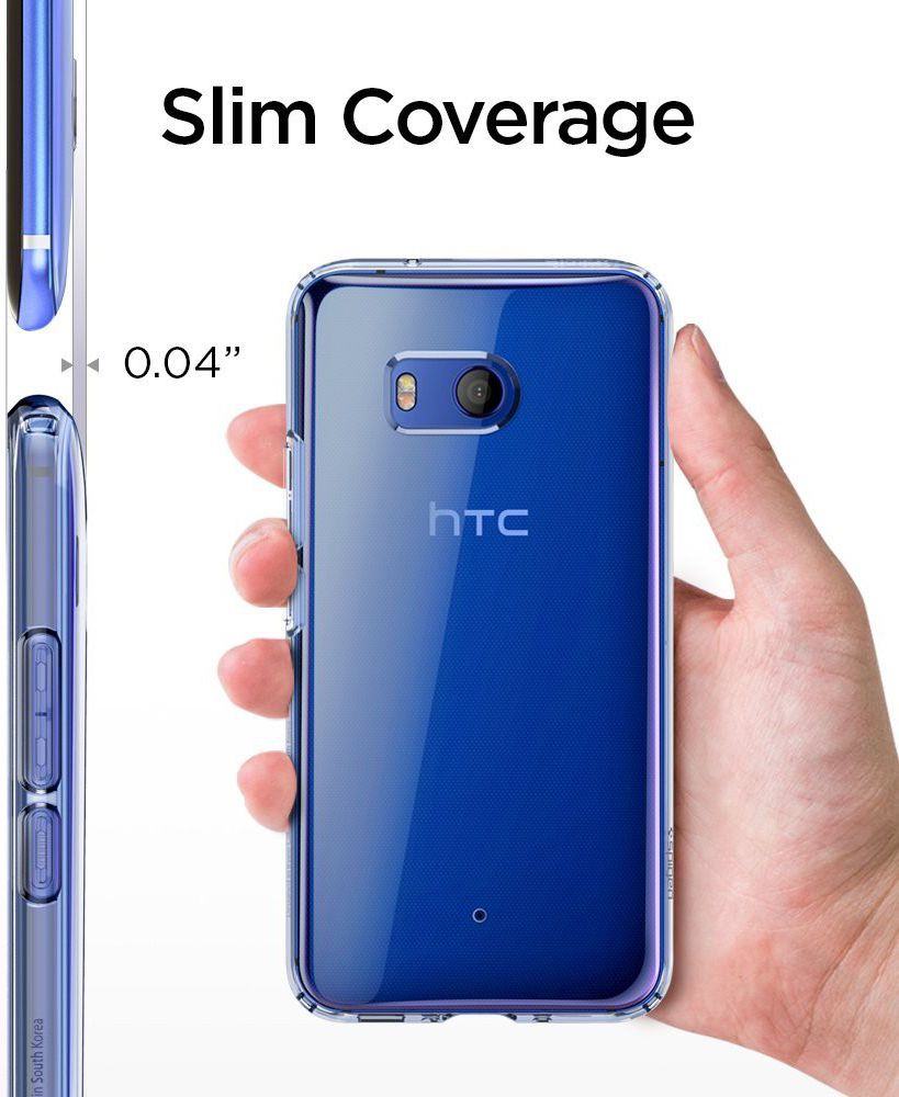 Spigen Liquid Crystal Hoesje HTC U11 Clear afbeelding 7